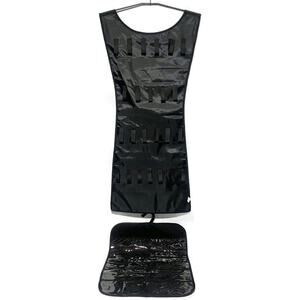 Umbra Hanging Jewelry Organizer Lot of 2 Black Two Sided 39" x 18" and 21" x 17"